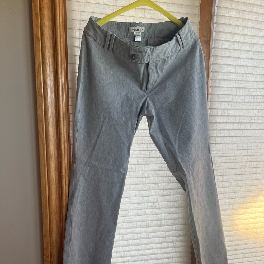 5-7 years old-good old days of banana republic stretching work pants. Sliming